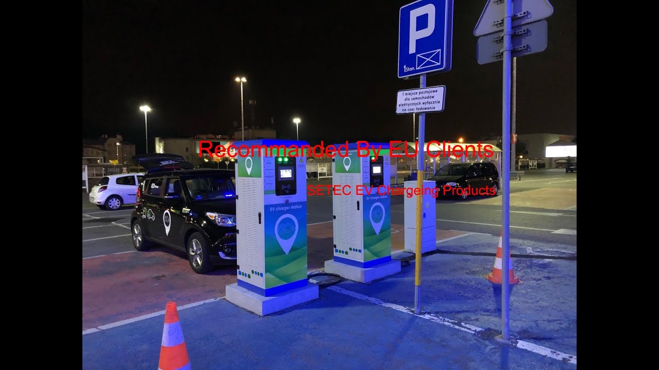 Recommanded Real charging review of setec charging stations by DC fast Charging Benz EQC400