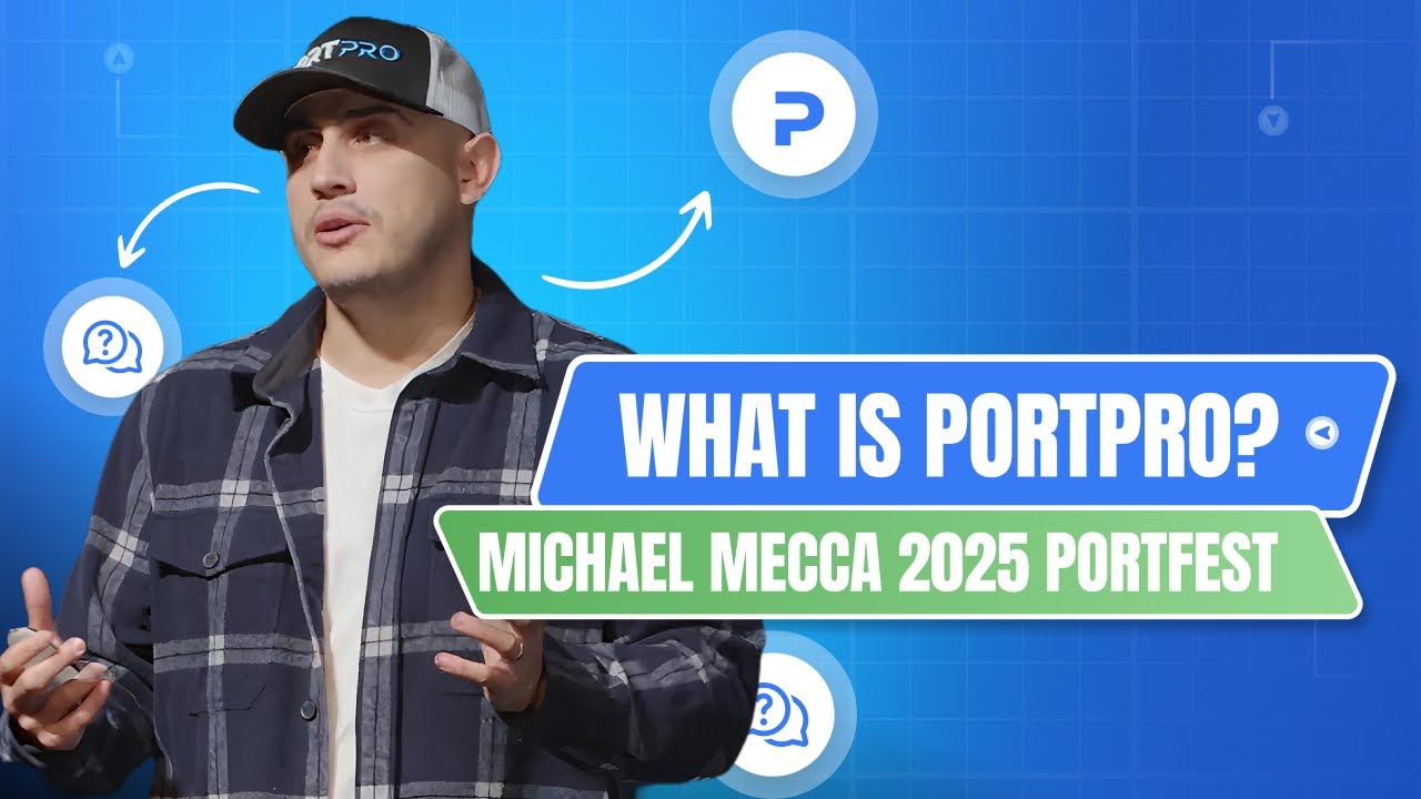 What is PortPro? Michael Mecca   2025 PortFest