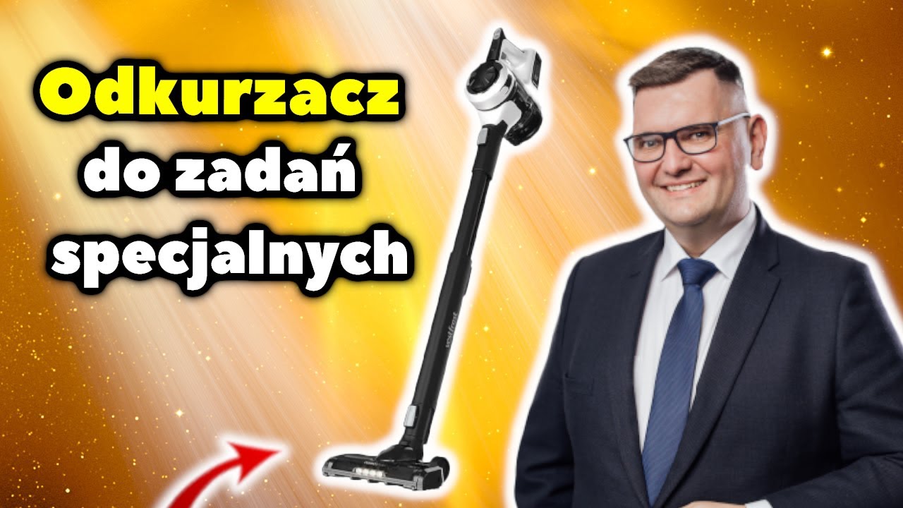 Ten odkurzacz Cię zaskoczy. Perfekcyjne odkurzanie nie tylko w domu odkurzacz pionowy mopujący