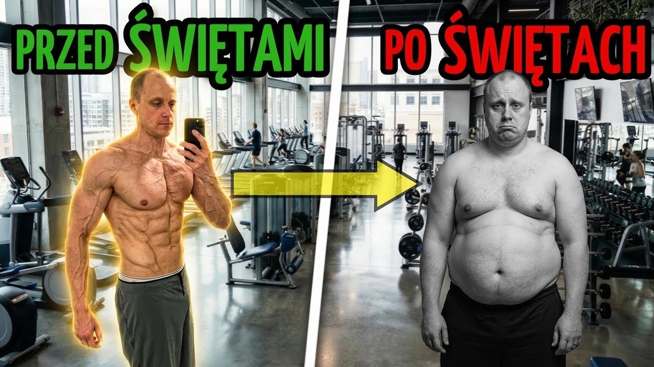 METAMORFOZA po Świętach! Pierwszy Trening Siłownia 2026 😱💪