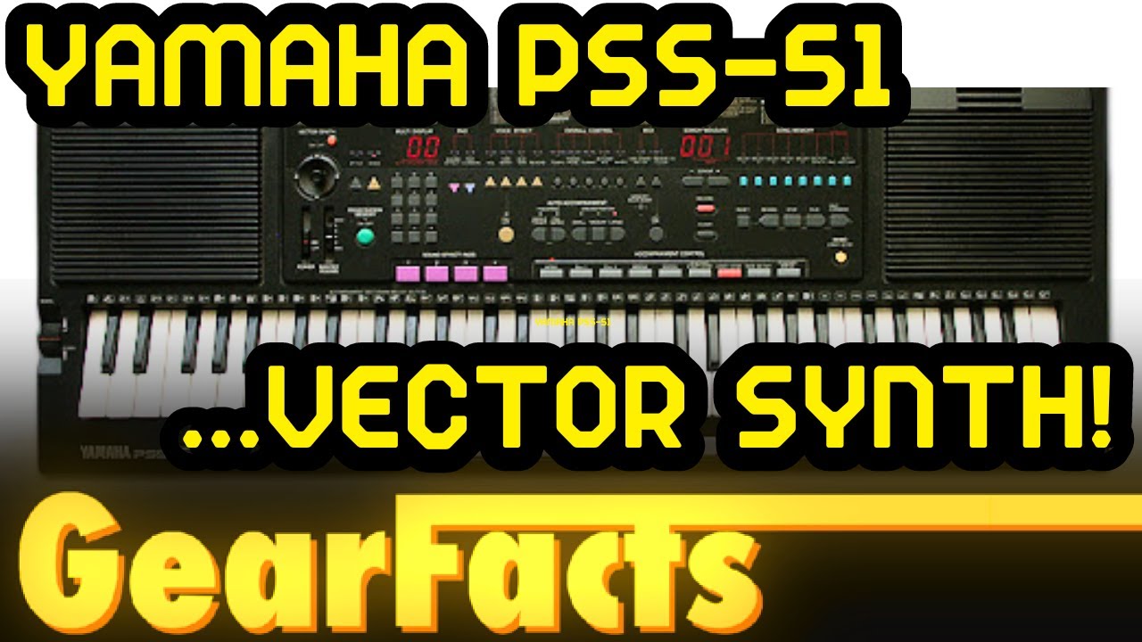 Синтезатор-джойстик Yamaha PSS-51 Vector. Дайте ему пощечину!
