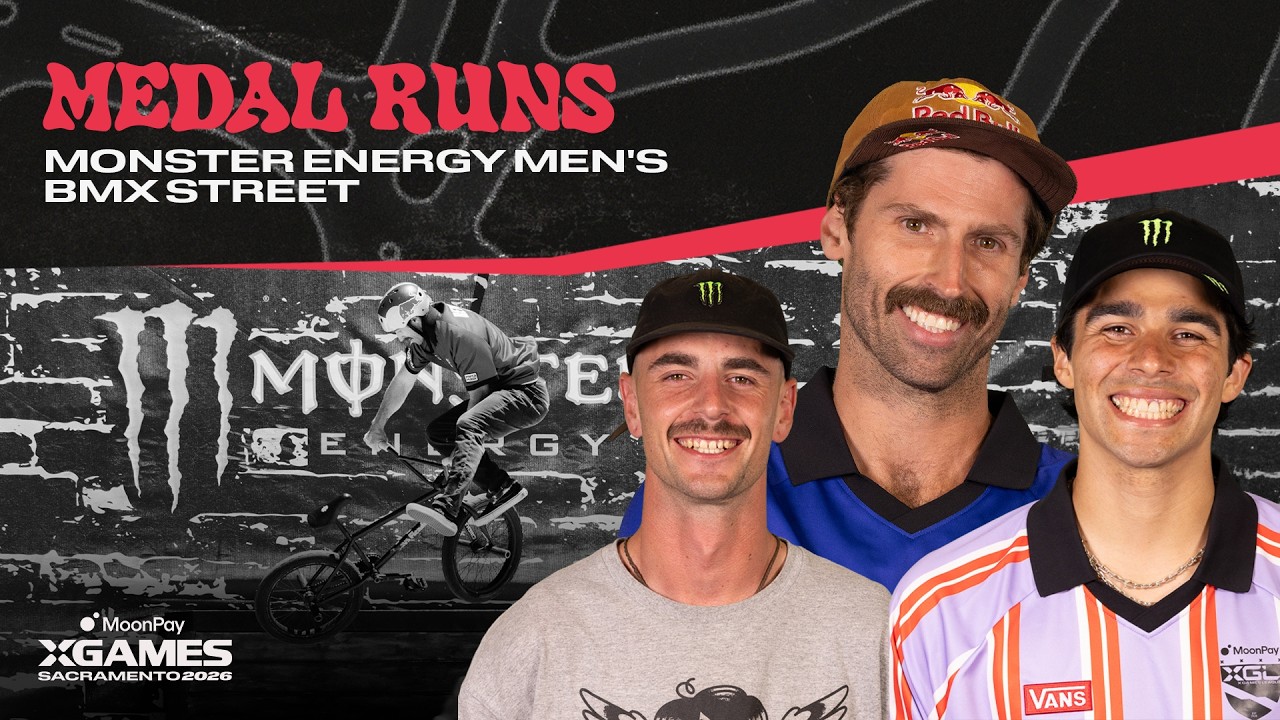 Monster Energy Men's BMX Street: TOP 3 MEDAL RUNS | MoonPay X Games Sacramento 2026