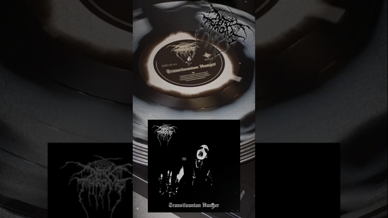 Darkthrone "Transilvanian Hunger" LP (Black & White [Corona], 30th Anniversary Edition)