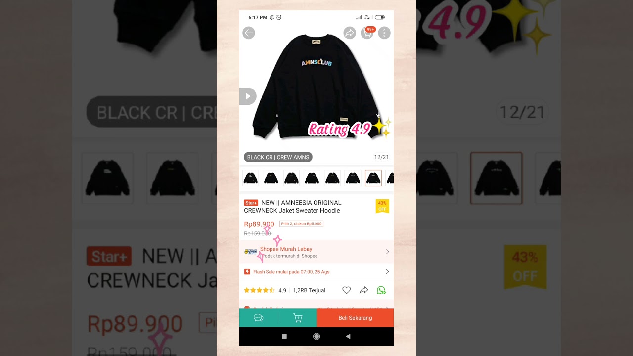 Shopee Haul Sweater Unisex On Shopee 
