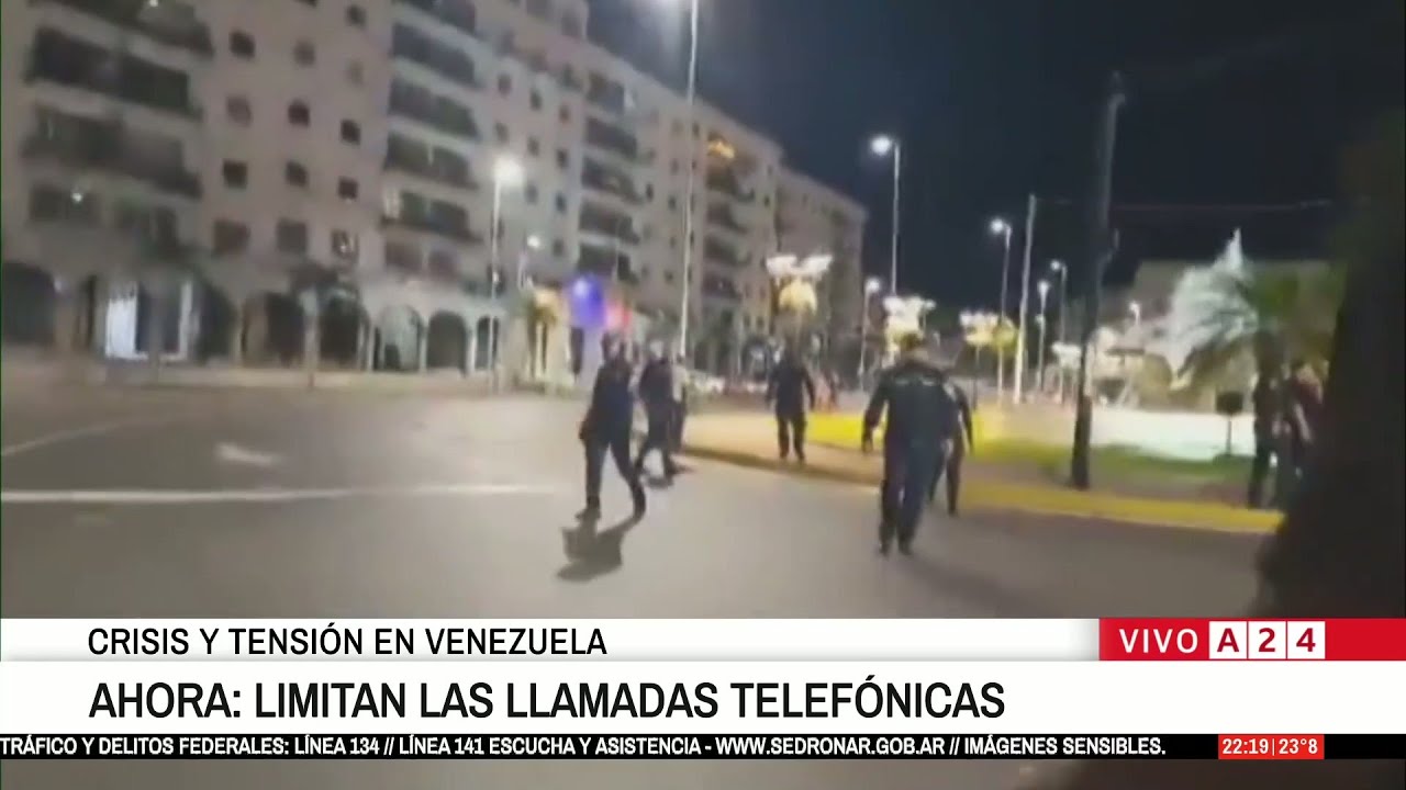 🚨 CRISIS Y TENSI&Oacute;N EN VENEZUELA: EL GOBIERNO DESPLIEGA MILITARES EN LAS CALLES