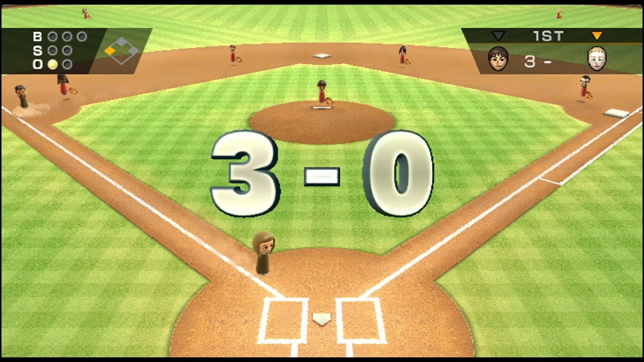 Wii sports baseball