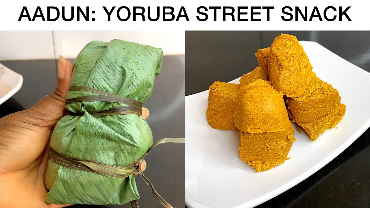 How To Make Aadun : A Yoruba Street Snack | Traditional Aadun Recipe