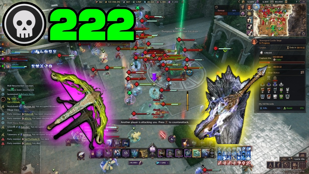 Kaonashi Won Castle Siege? | Throne & Liberty | Oblivian NAW | Cordy Crossbow