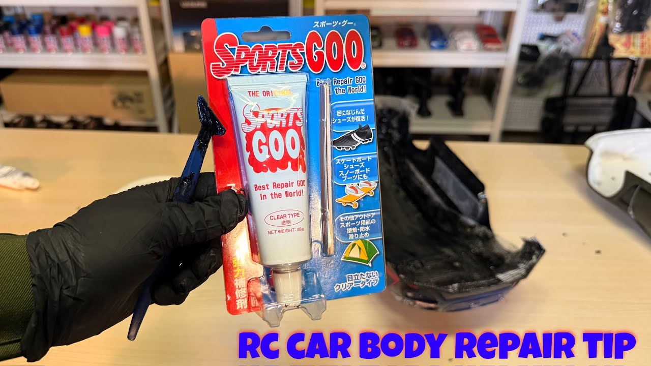 RC Car Body Repair tip 