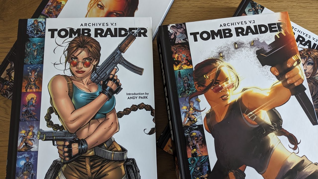 Обзор томов 1–4 архивов Tomb Raider