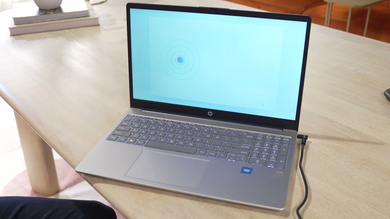 HP Laptop set up