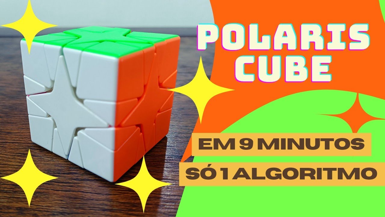 Polaris Cube - Só 1 Algoritmo pra solver esse Desafio #polaris #puzzle #cubing # PUZZLE