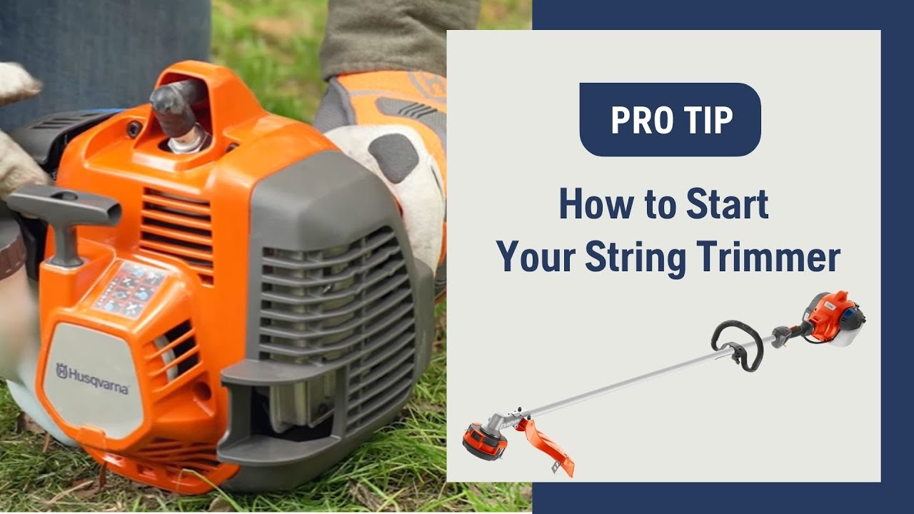 How-To Series: String Trimmer Startup
