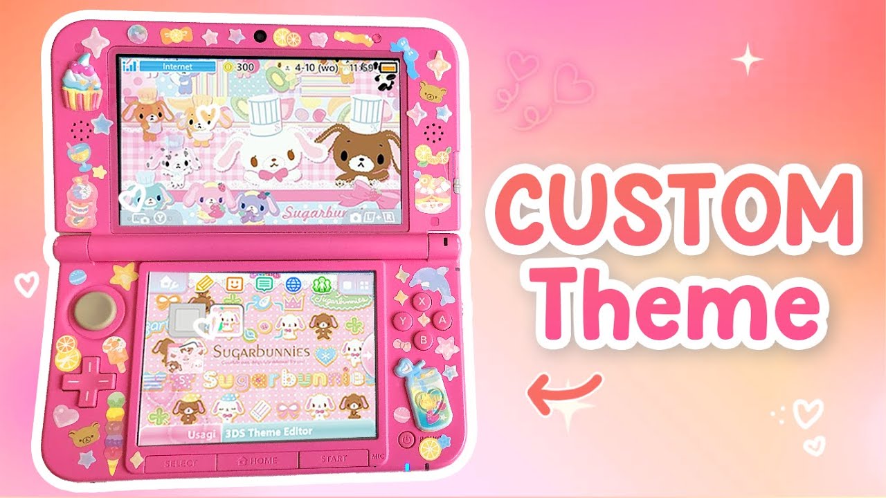 Как создать милые пользовательские 3ds-темы 🌸