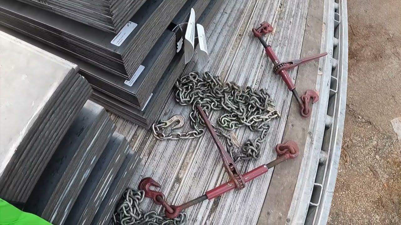 Hauling Steel Sheets