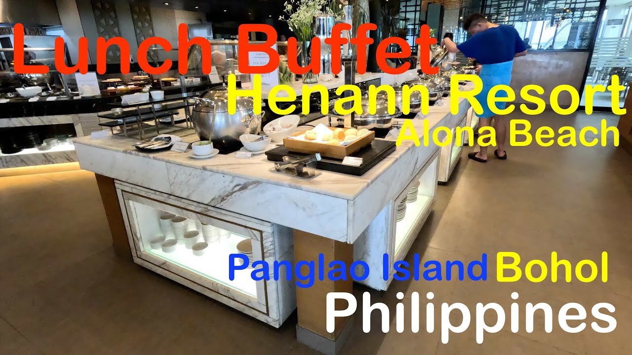 Philippines Travel 🇵🇭 | Bohol Travel | Lunch Buffet at Henann Resort Alona Beach