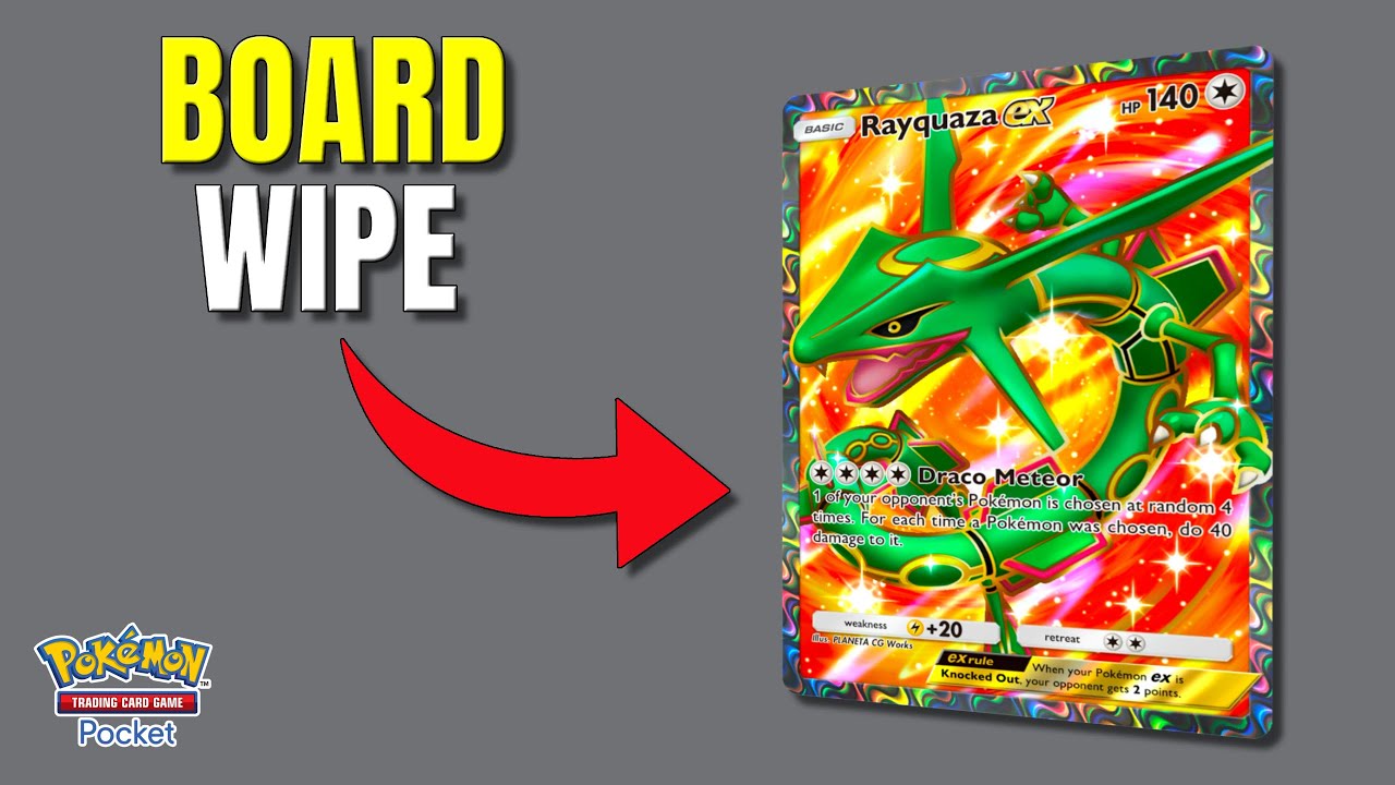 This Rayquaza Deck DESTROYS Everything | Pokémon TCG Pocket