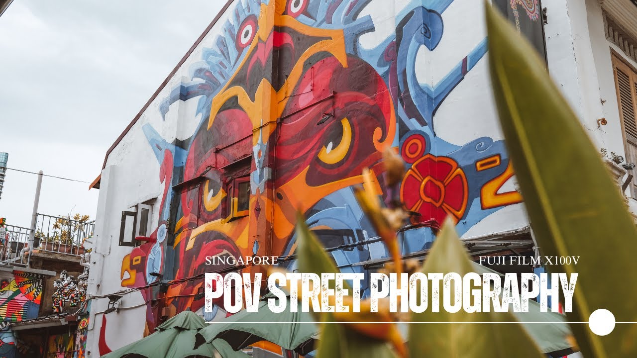 Haji Lane Singapore - POV photography walk through this vibrant, bustling area.