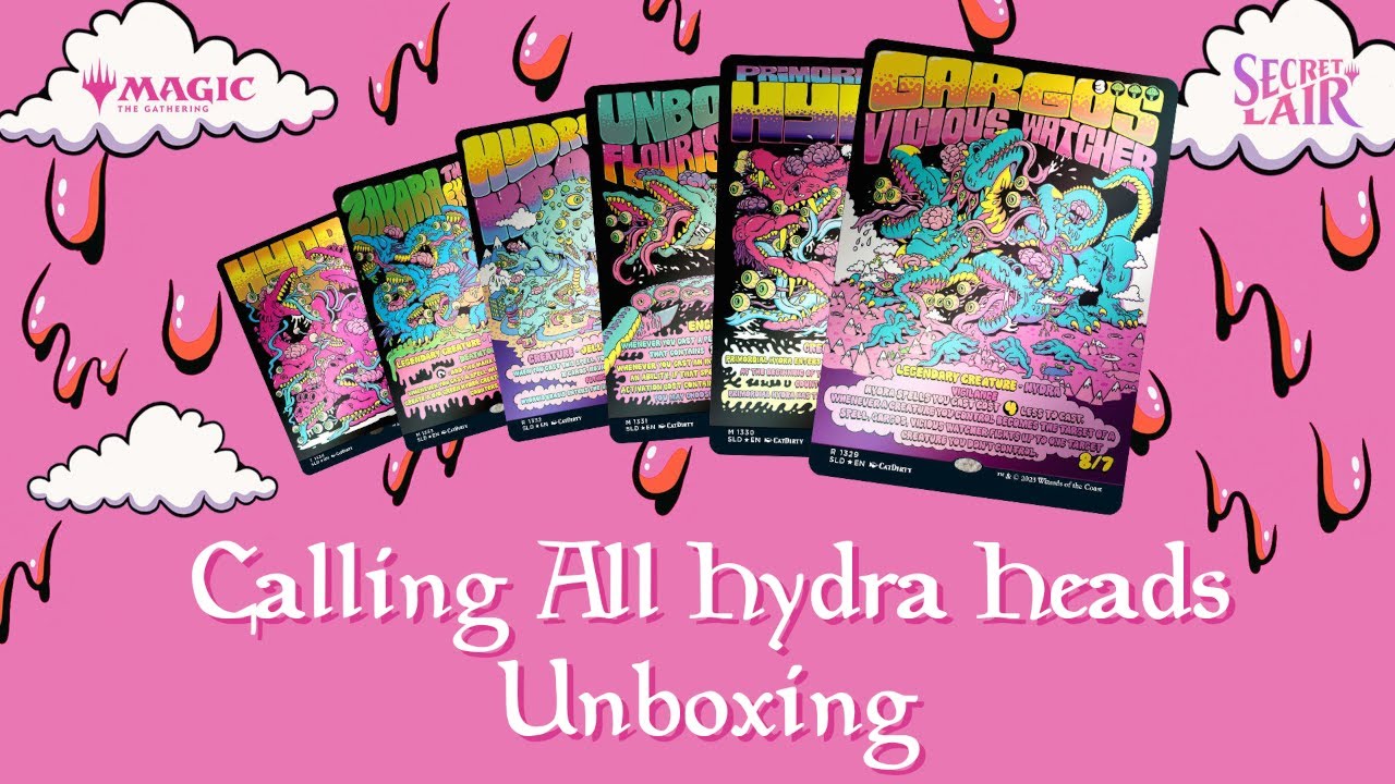 Call All Hydra Heads Secret Lair Unboxing | Magic the Gathering