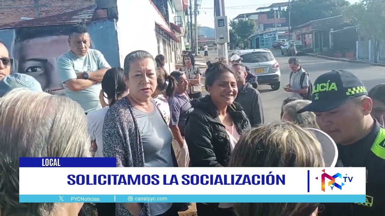 SOLICITAMOS LA SOCIALIZACIÓN