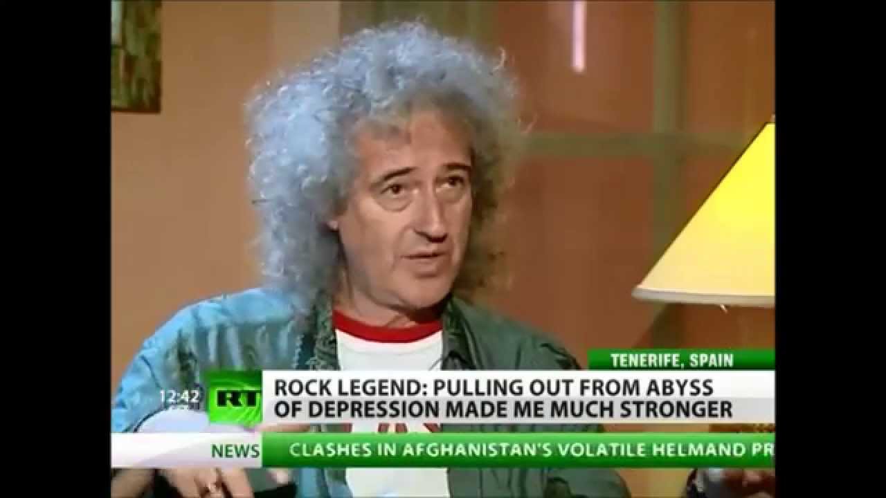 Brian May, Queen, on Depression and how to cope