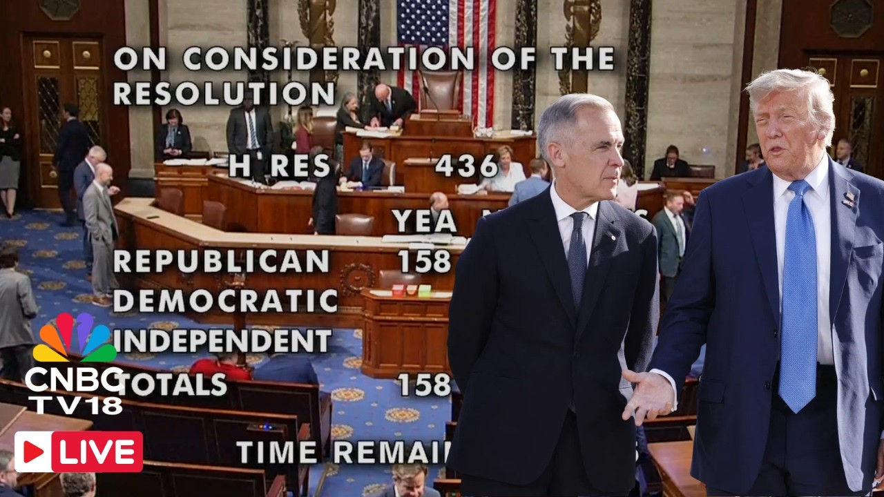 USA LIVE: House Votes on Trump's Canada Tariff After Republican Leaders Fail To Block Rebellion|N18G