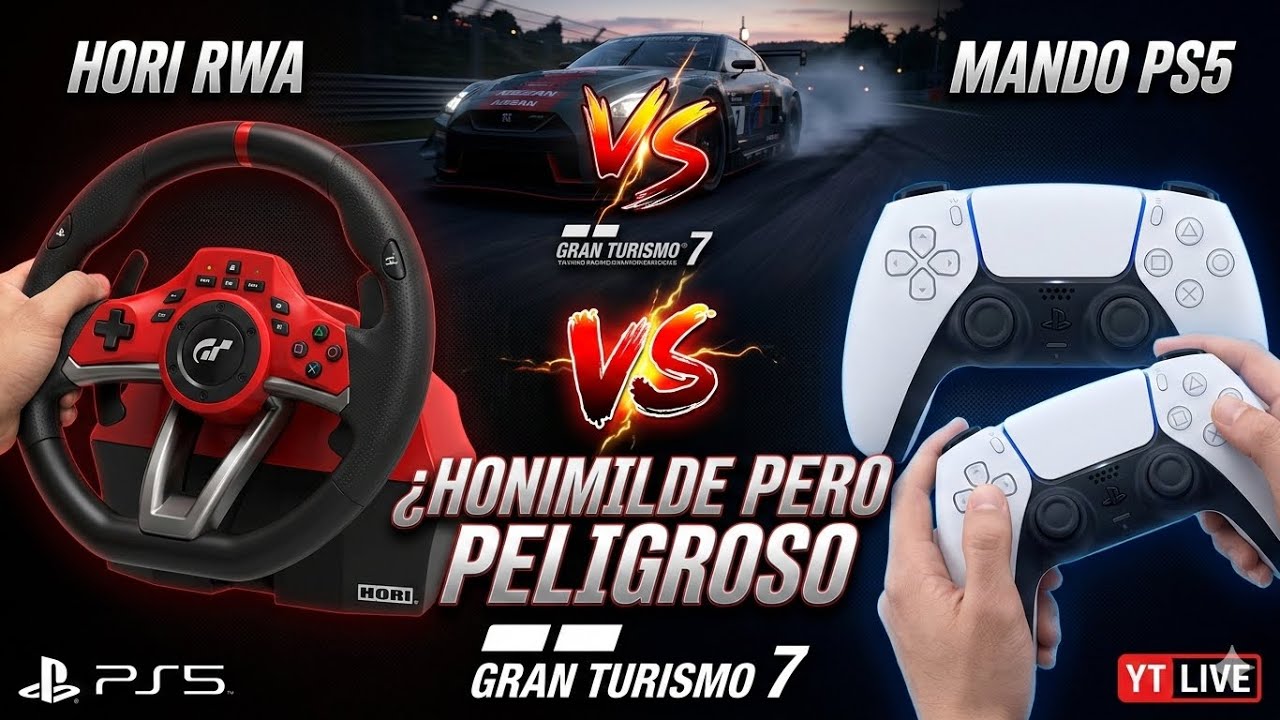 ¿Se puede ganar con el Humilde Hori RWA? 🏎️ ¡Mejor que el MANDO! | GT7 PS5