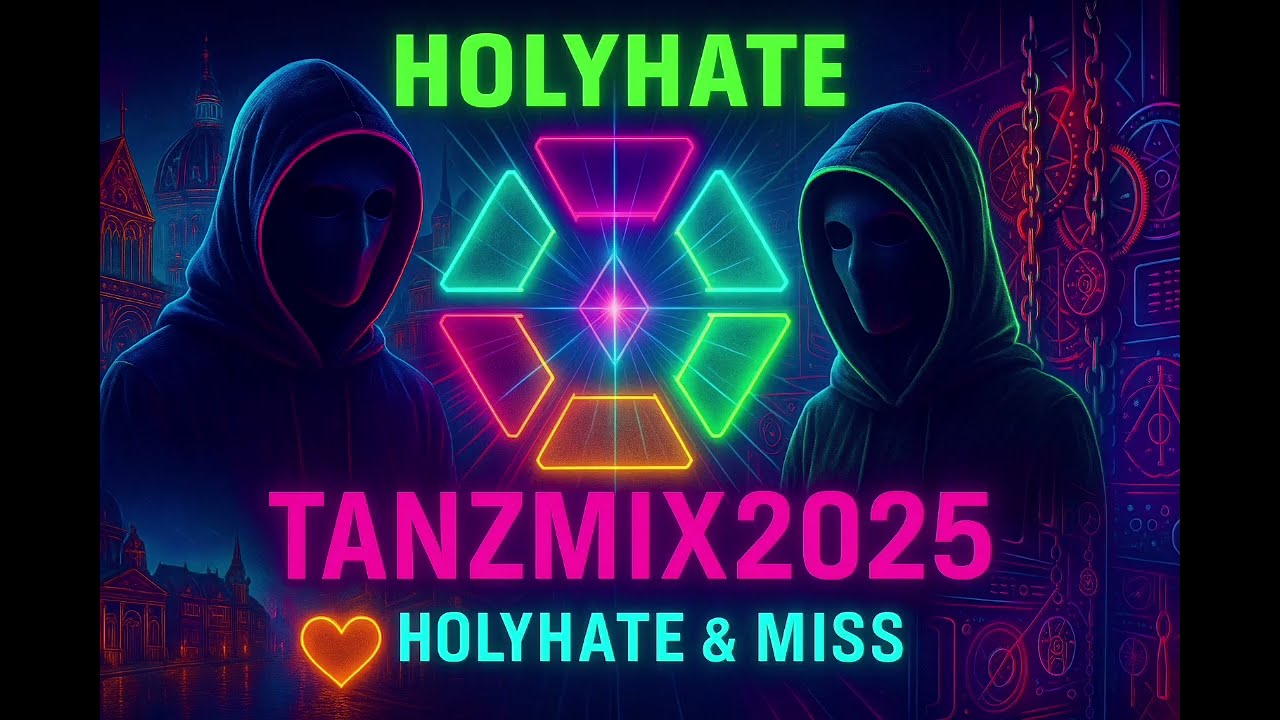 TANZMIX2025 – 72 Minuten neue Holyhate & Miss Tracks. 136 BPM, 432 Hz / 440 Hz, Emotional Techno