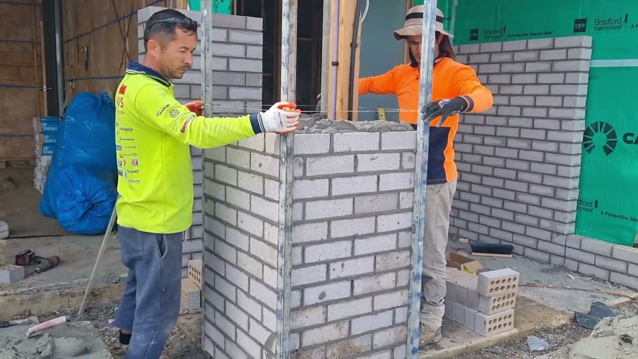 how to build a brick Pier?