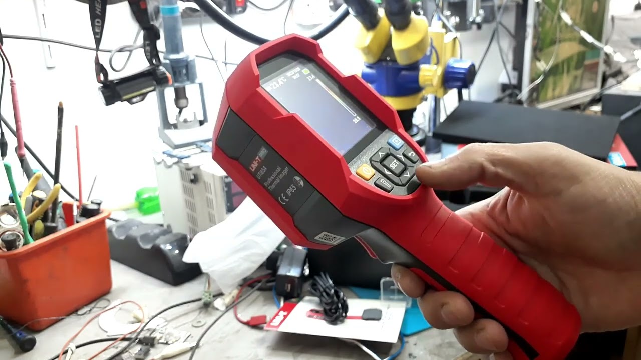 تجربتي مع الكاميرا الحرارية | uni-t UTI85A