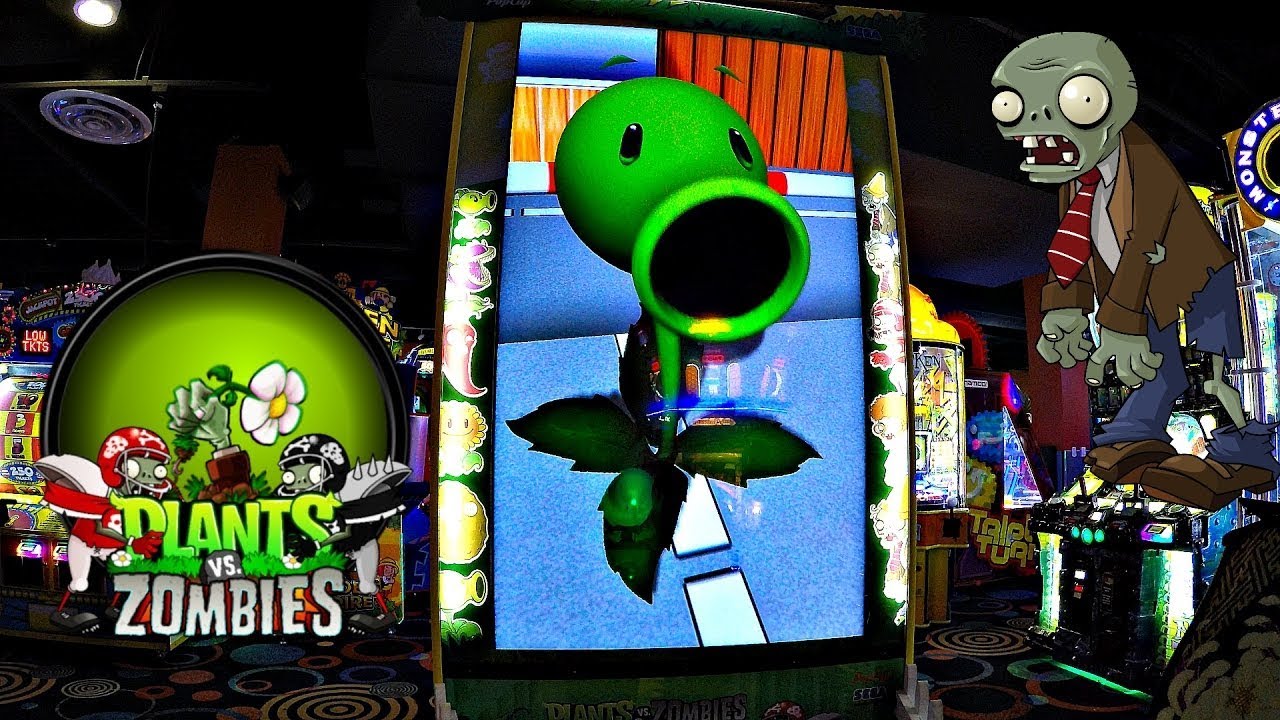 Plants Vs. Zombies The Last Stand Ticket Redemption Video Arcade Family Entertainment Center Fun