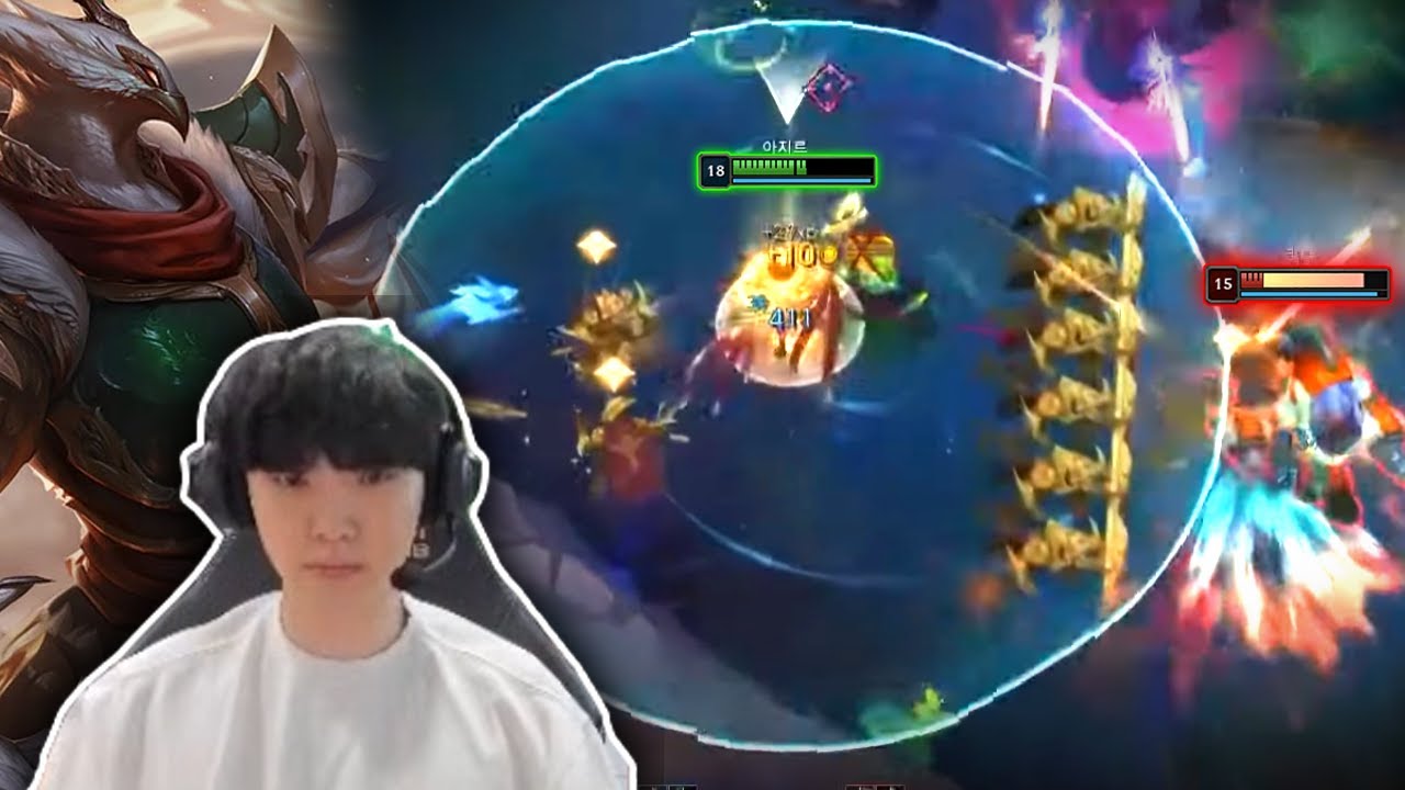 Chovy proview : His AZIR Kiting is AMAZING