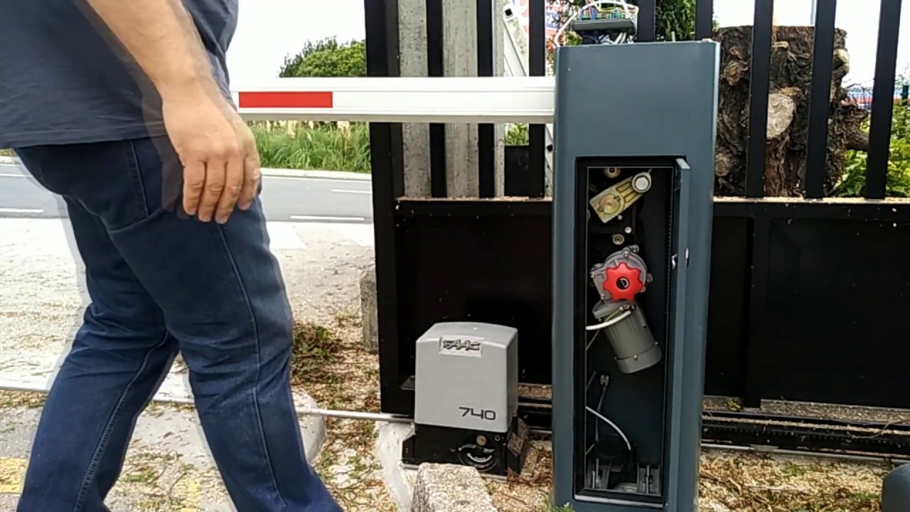 MOTOR PUERTA - CÓMO INSTALAR UNA BARRERA DE ACCESO DE VEHÍCULOS
