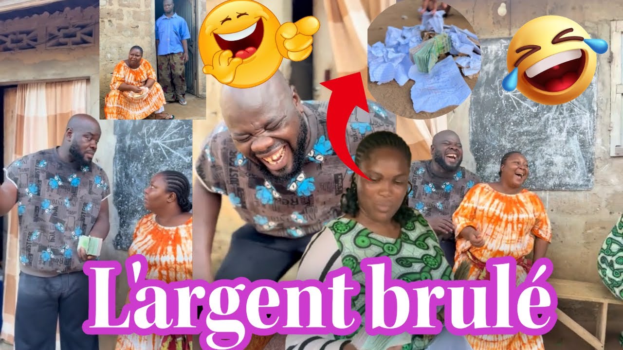 TOVIA , Norah, JOJO L’OFFICIER, IBRAHIMA : L’argent brûlé 🤣🤣 // Nouvelle vidéo très très drôle 🤣🤣