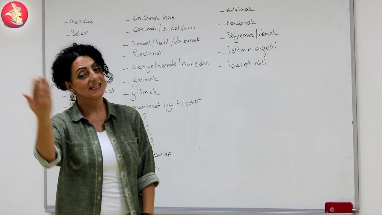 2.Ders İşaret Dili Tanışma Cümleleri - Adres Tanışma ve İlk Kelimeler Hülya Kurul