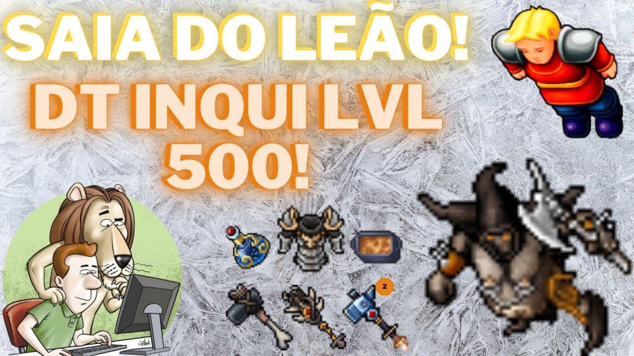 [TIBIA] - TUTORIAL DETALHADO - DT INQUISITION PARA EK LVL 500 SOLO