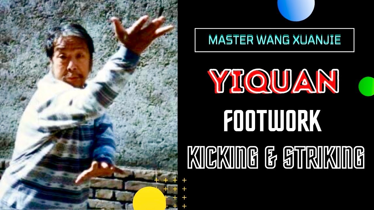 Yiquan Footwork, Kicking & Striking Skills #yiquan #dachengquan #wangxuanjie