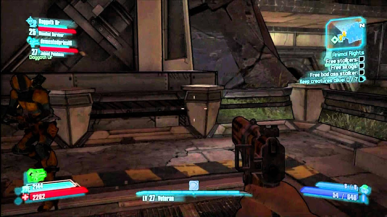 Bordelands 2 Vault Symbols And Challenges 30 Natural Selection Annex.