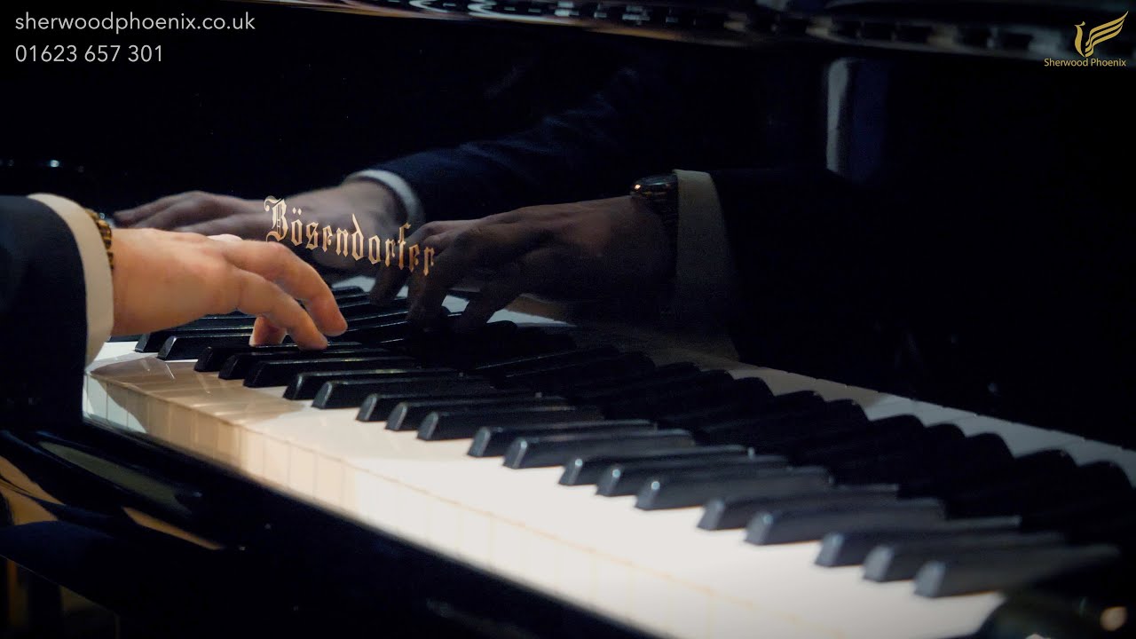 Bösendorfer Model 200 Black Grand Piano No. 38940 | Comparison Demonstration by Sherwood Phoenix