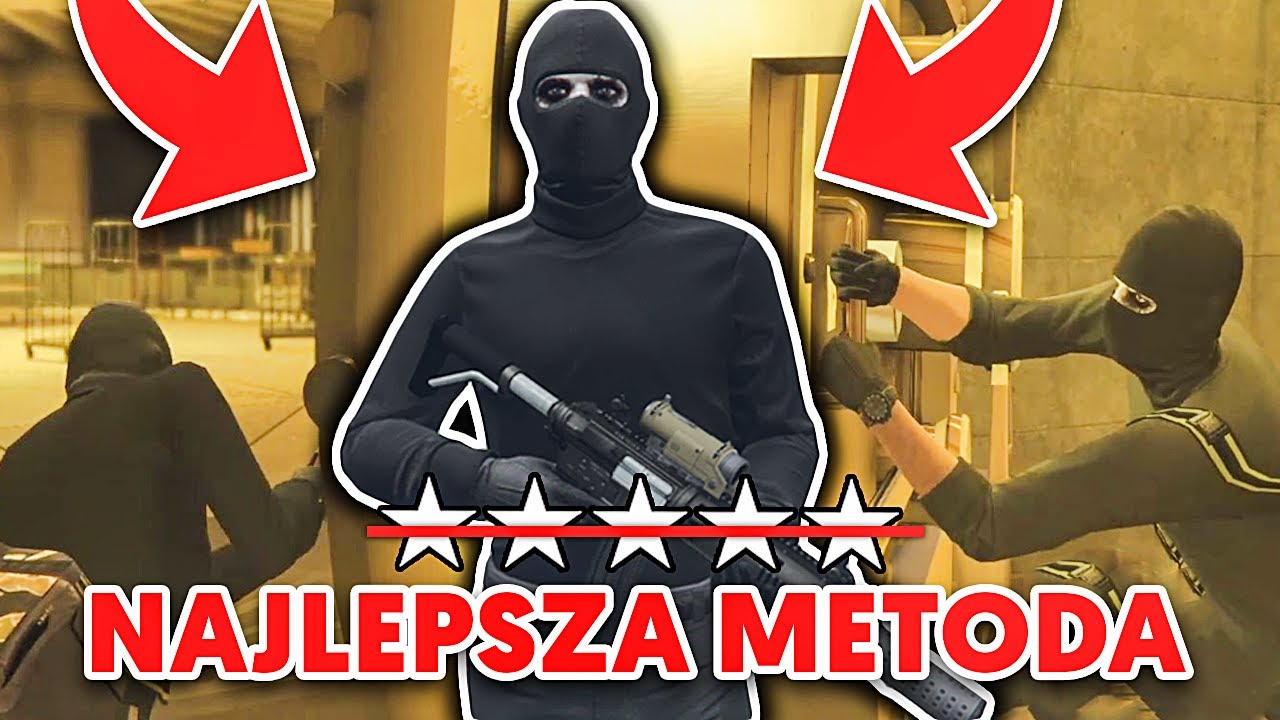 NAJLEPSZA METODA 3! *BEZ WYKRYCIA I POLICJI* NAPAD NA KASYNO | GTA V