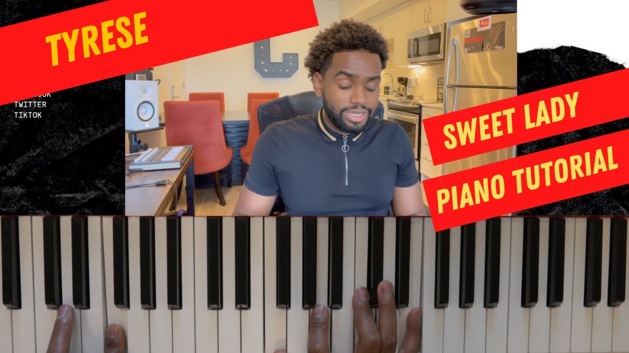 How To Play Tyrese - Sweet Lady (Piano Tutorial)