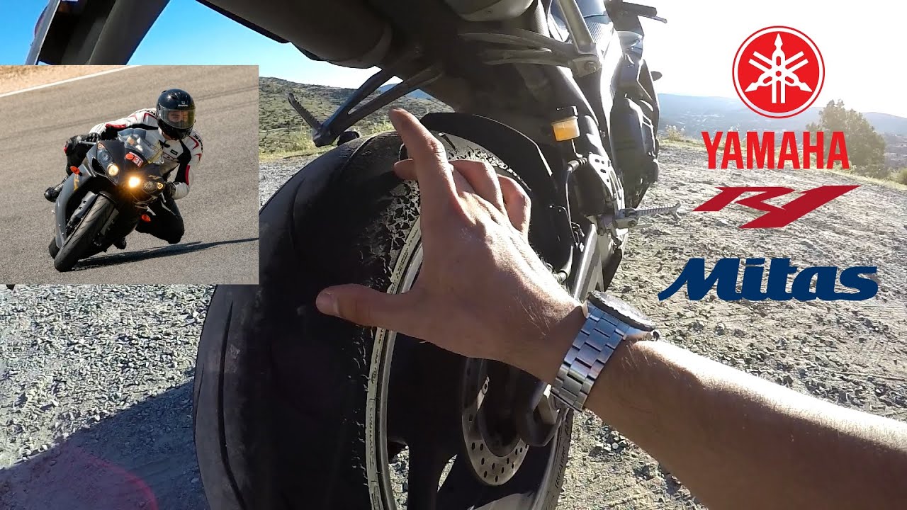 ¿Cómo se comportan los Mitas Sport Force+ EV en una YAMAHA R1?