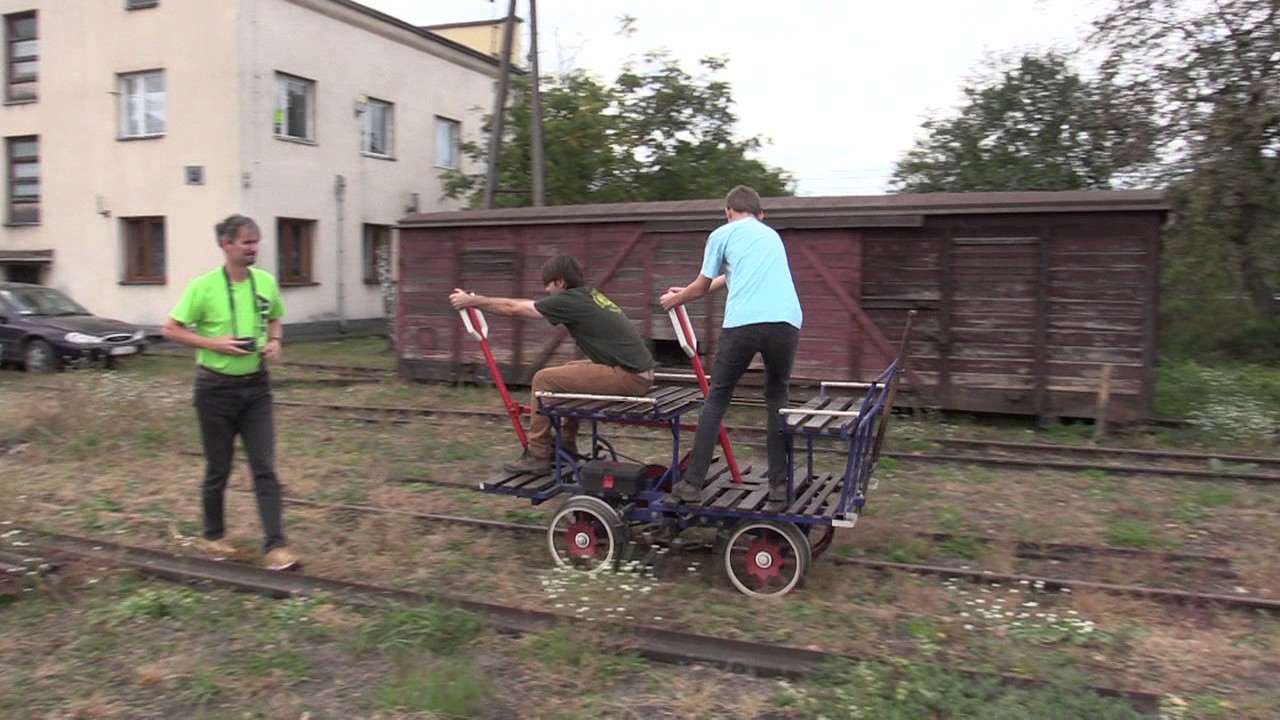 Drezyna Ręczna w Starachowicach / Handcar in Starachowice