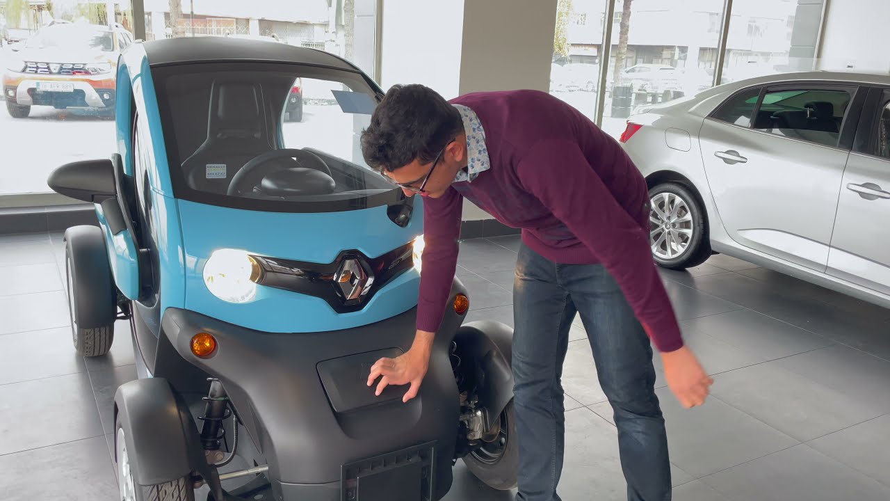 Renault Twizy  Full elektrikli Şehir içi efsane bir araç