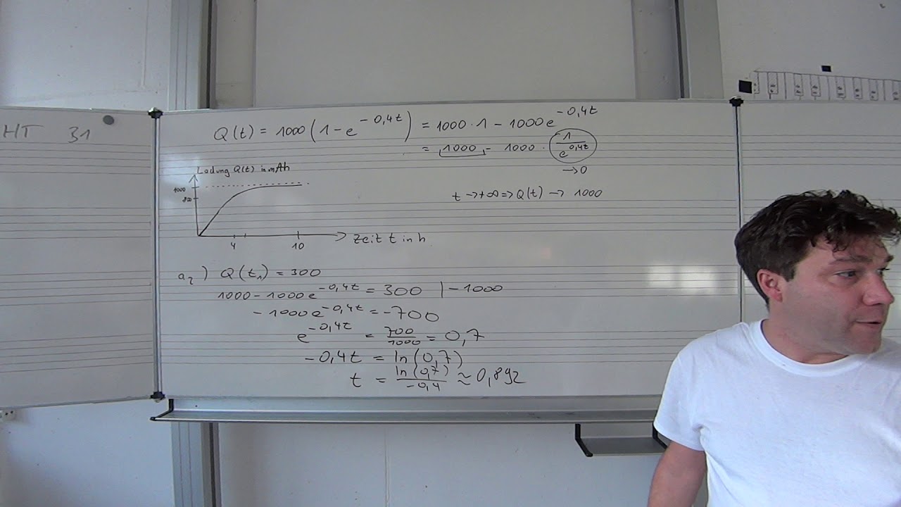 NRW Abitur 2018 Mathematik HT6 e-Funktion