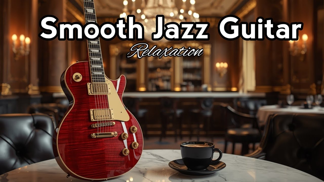 Smooth Jazz Guitar - Elegant Jazz Guitar Instrumental | Calm Background Music for Relaxation