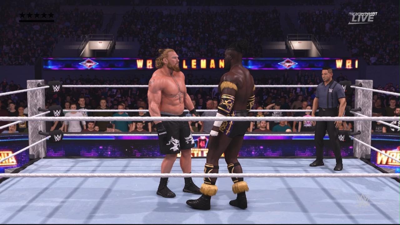 WWE 2K26 | WrestleMania Dream Matches: Oba Fami vs Brock Lesnar