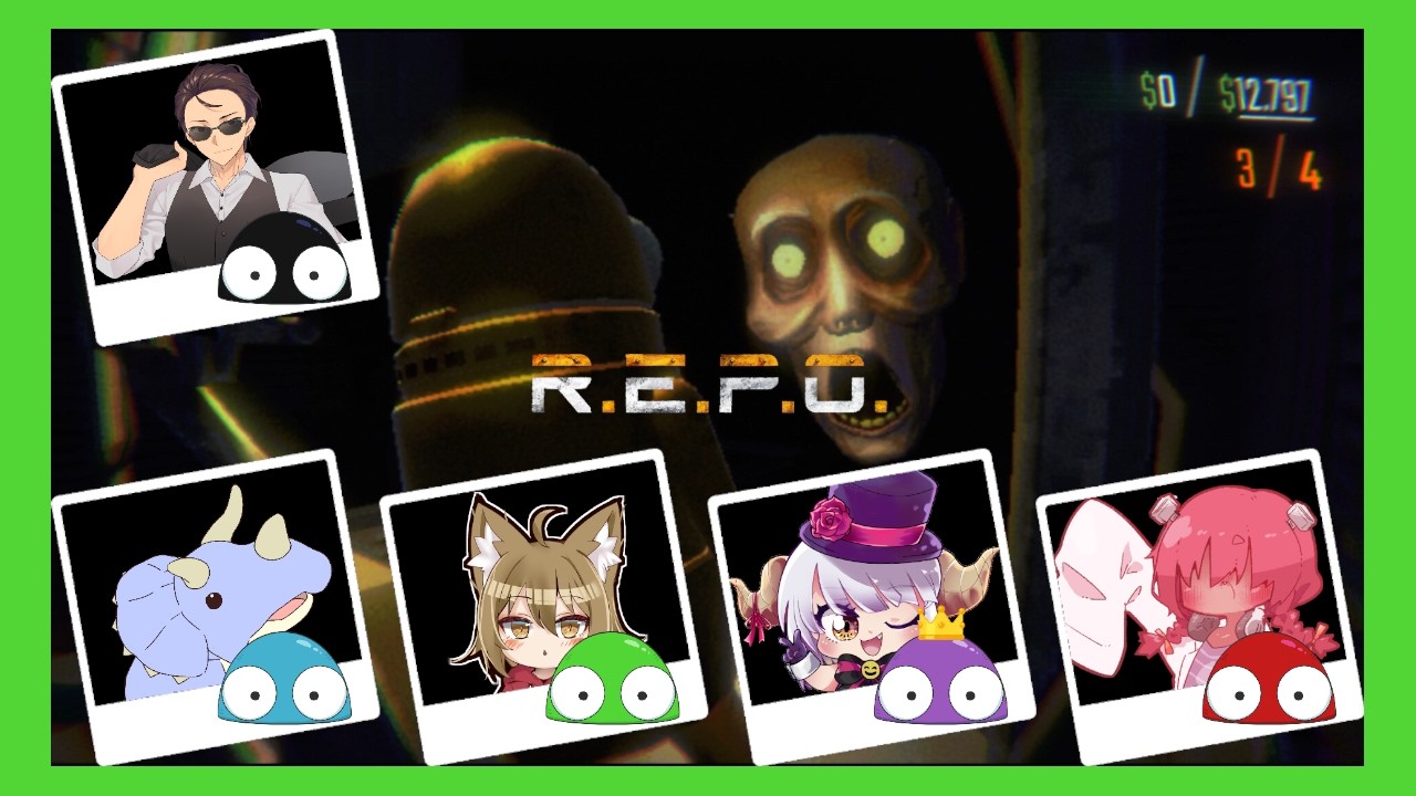 ◆R.E.P.O.コラボ　5?6?人でREPOする。#1 【R.E.P.O】