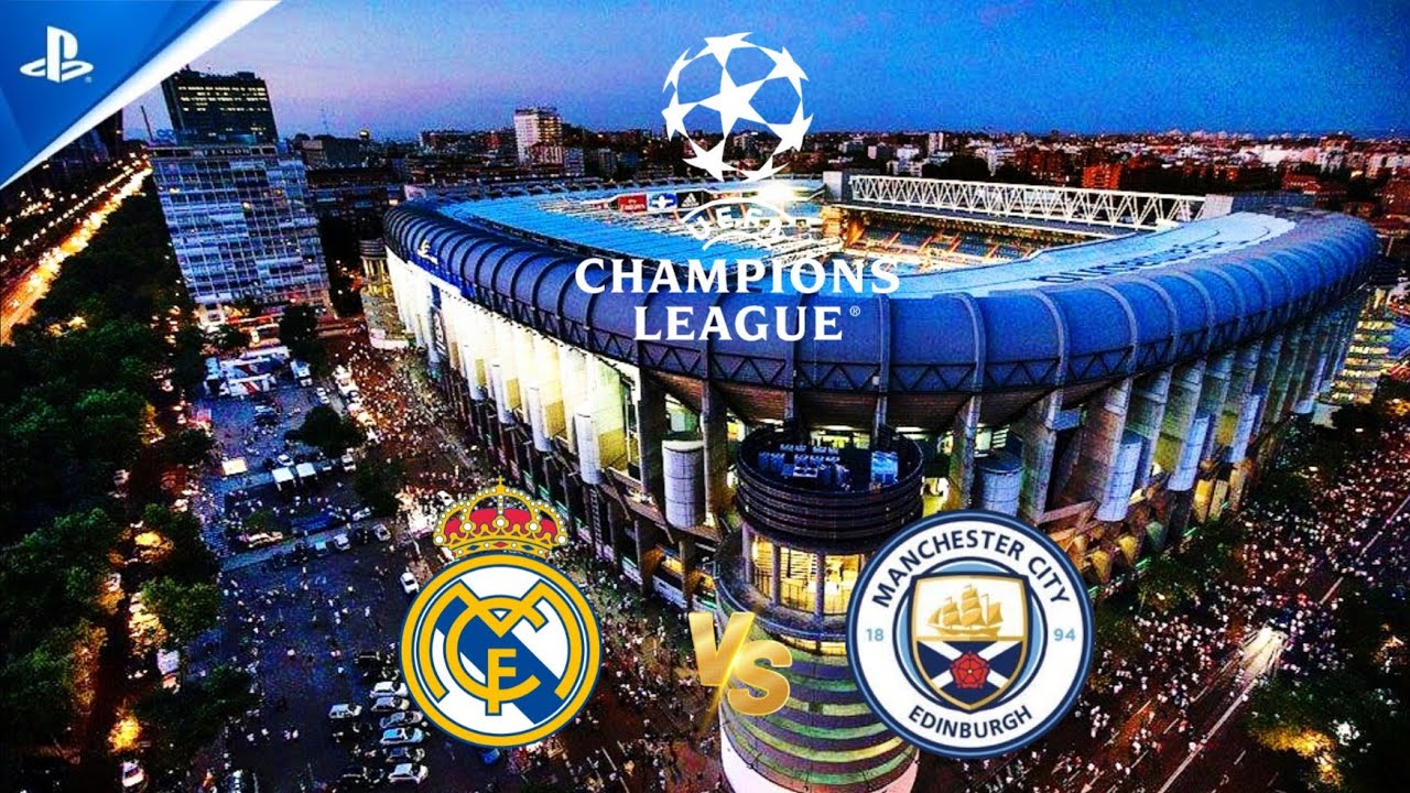 Real Madrid vs Manchester City | UEFA Champions League | PS5 EA FC 24 Gameplay | Santiago Bernabéu ⚽