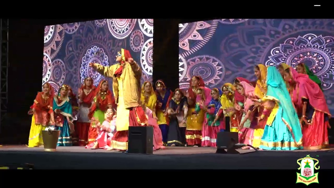 Giddha | Udaan 2022 | Vasant Valley Public School | Annual Day Celebrations